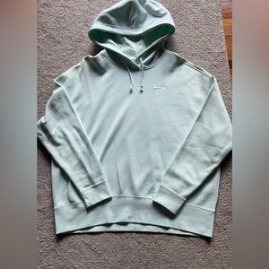 Mint Blue/Mint green Nike Hoodie Sz L